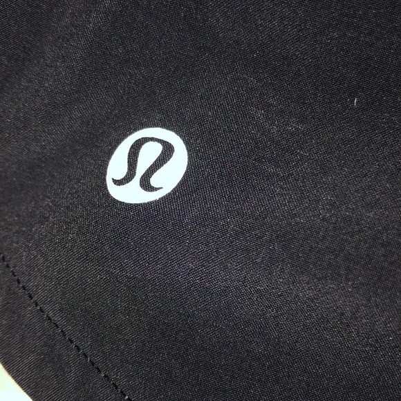 Two pairs of black Lulu Lemon shorts, size medium. - Picture 7 of 9